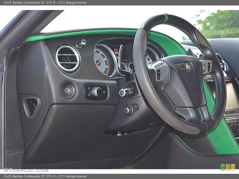 GT3 Beluga Interior Steering Wheel for the 2015 Bentley Continental GT GT3 R #138726855