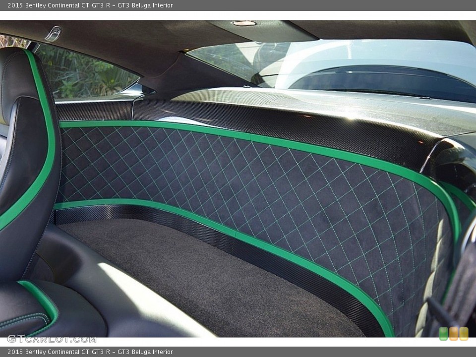 GT3 Beluga Interior Rear Seat for the 2015 Bentley Continental GT GT3 R #138726933