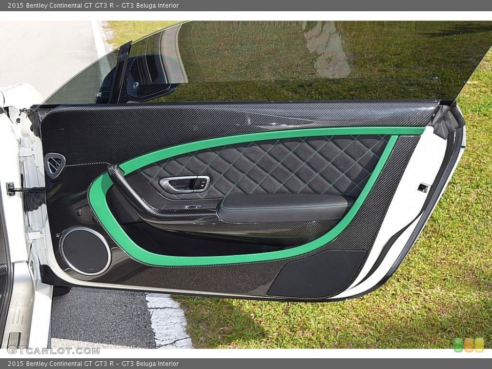 GT3 Beluga Interior Door Panel for the 2015 Bentley Continental GT GT3 R #138727014