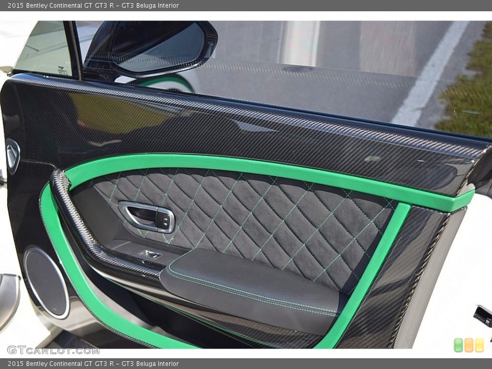 GT3 Beluga Interior Door Panel for the 2015 Bentley Continental GT GT3 R #138727032