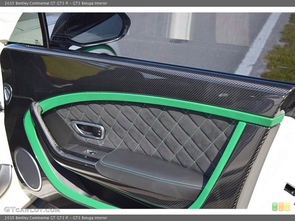 GT3 Beluga Interior Door Panel for the 2015 Bentley Continental GT GT3 R #138727032
