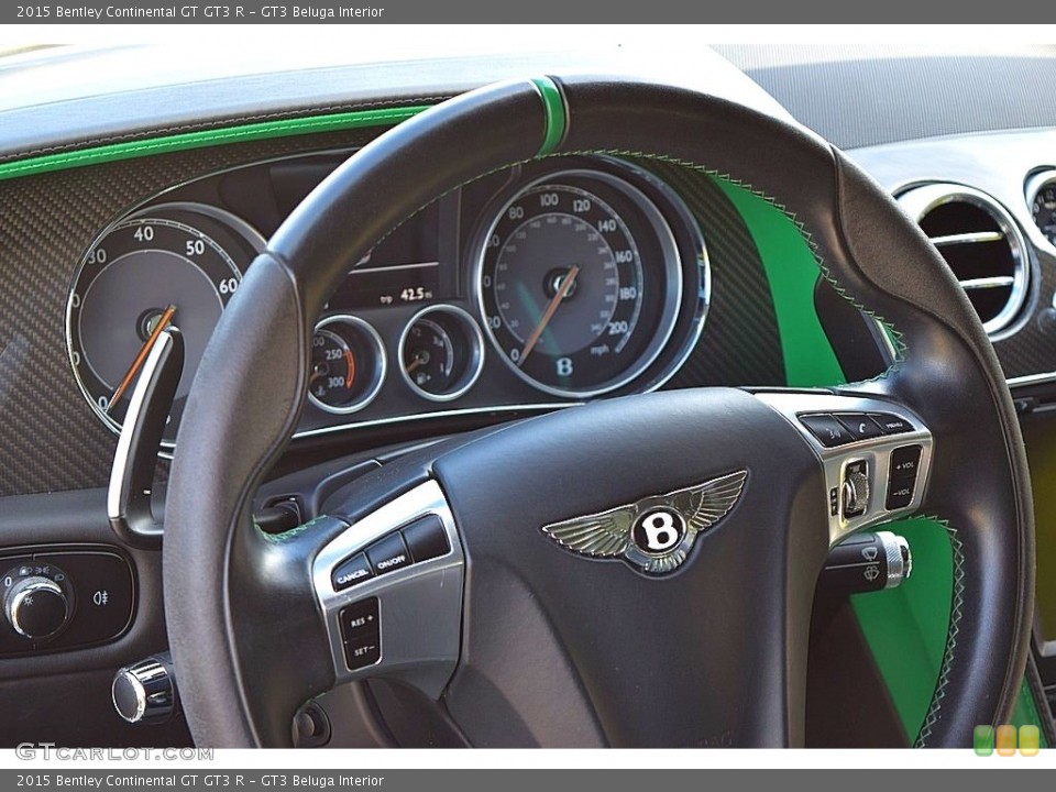 GT3 Beluga Interior Steering Wheel for the 2015 Bentley Continental GT GT3 R #138727182
