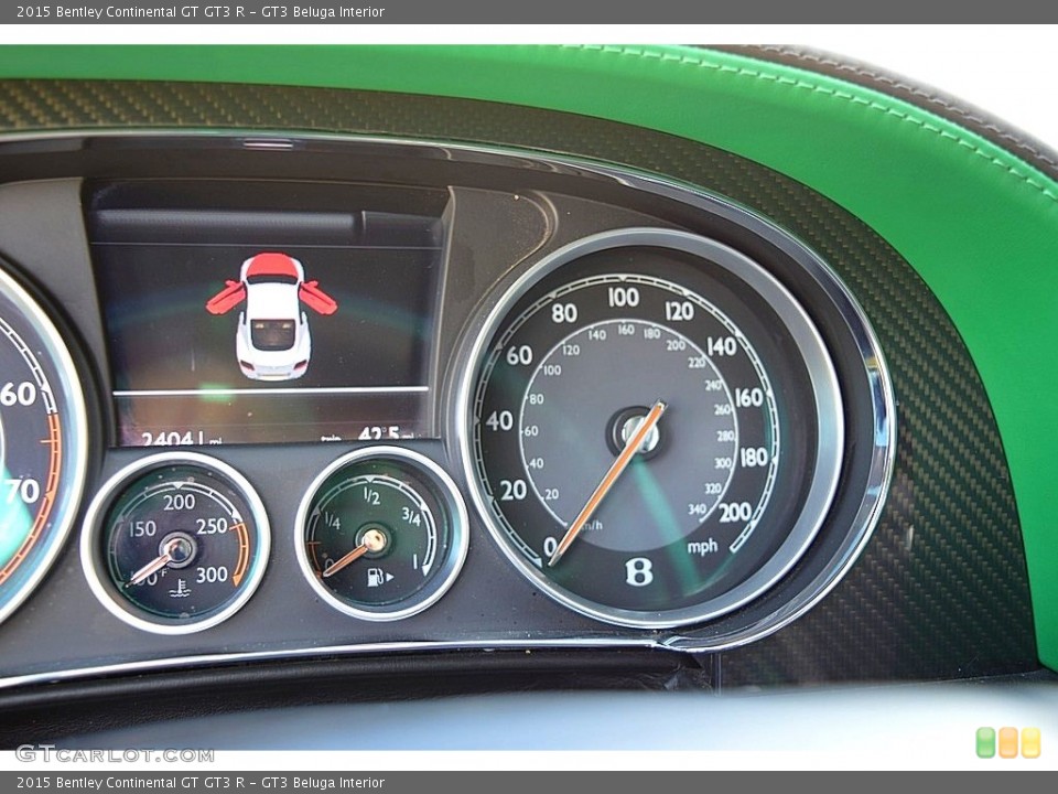 GT3 Beluga Interior Gauges for the 2015 Bentley Continental GT GT3 R #138727326