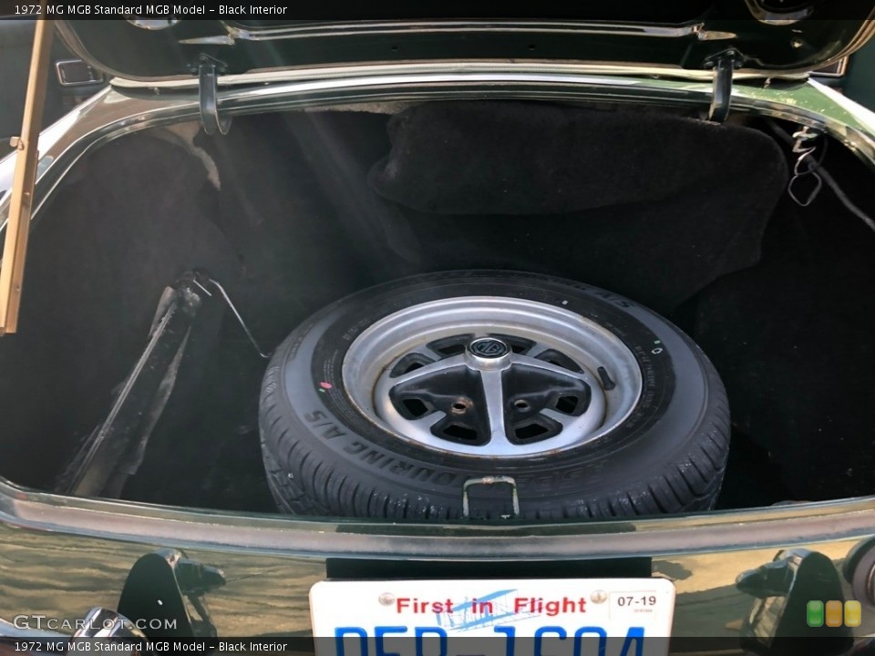 Black Interior Trunk for the 1972 MG MGB  #138727536