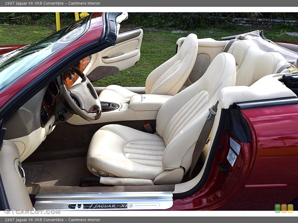 Cashmere Interior Front Seat for the 1997 Jaguar XK XK8 Convertible #138727848