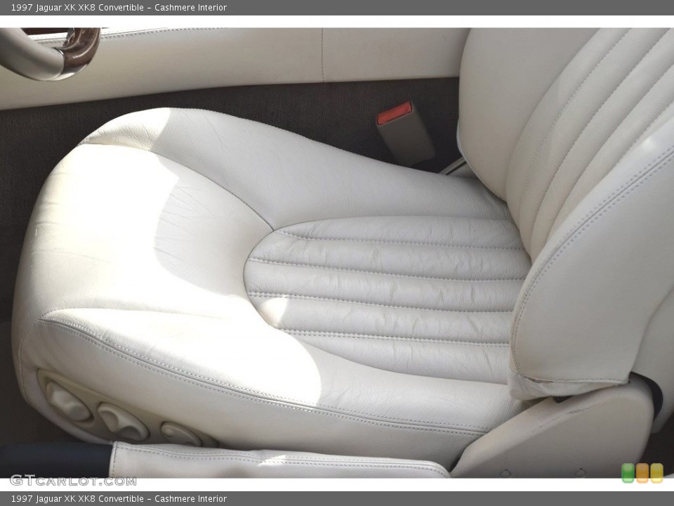 Cashmere Interior Front Seat for the 1997 Jaguar XK XK8 Convertible #138727863