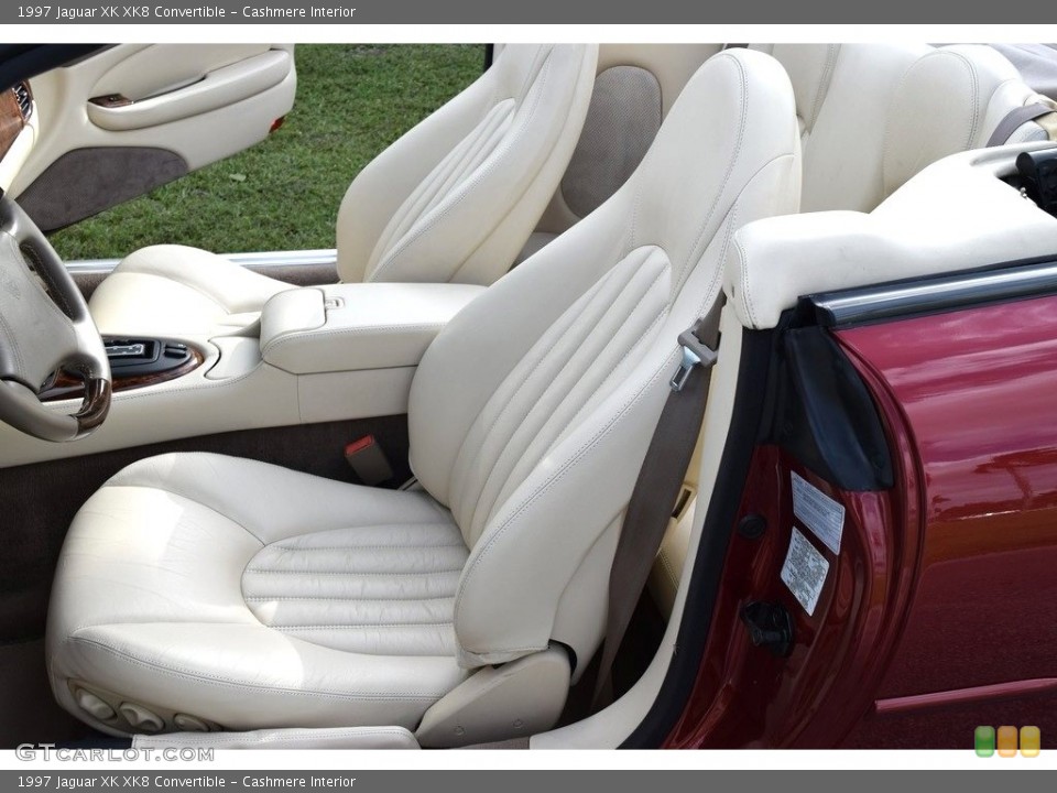 Cashmere Interior Front Seat for the 1997 Jaguar XK XK8 Convertible #138727878