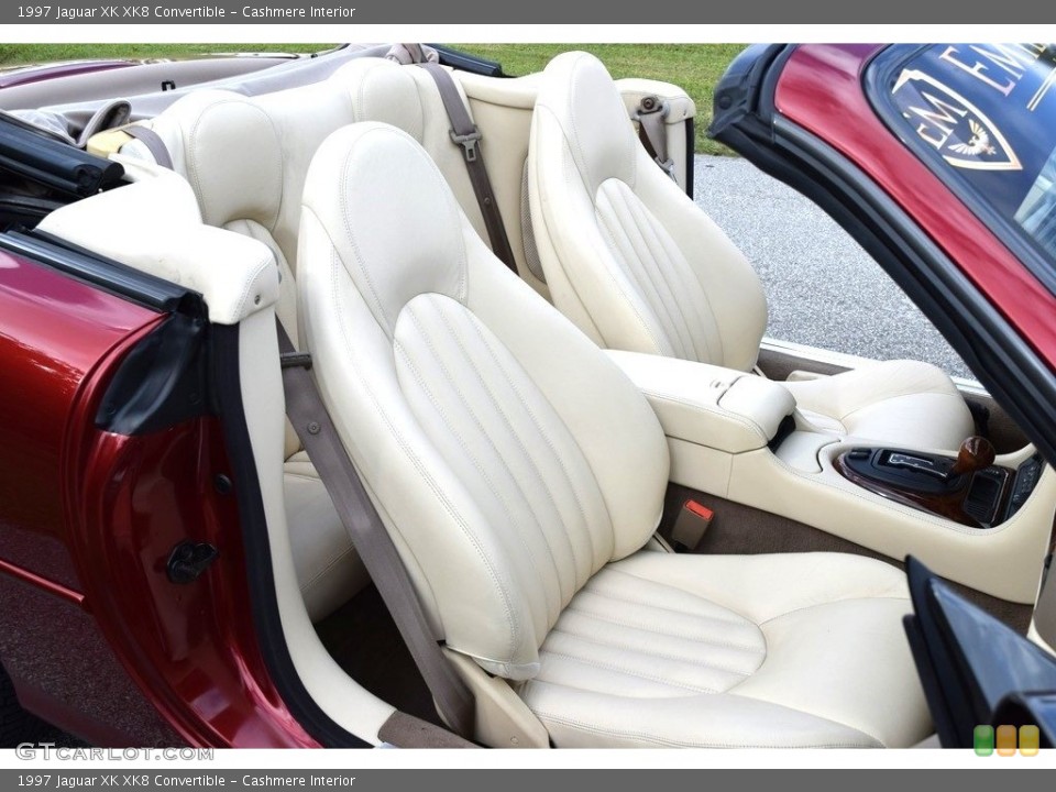 Cashmere Interior Front Seat for the 1997 Jaguar XK XK8 Convertible #138728073