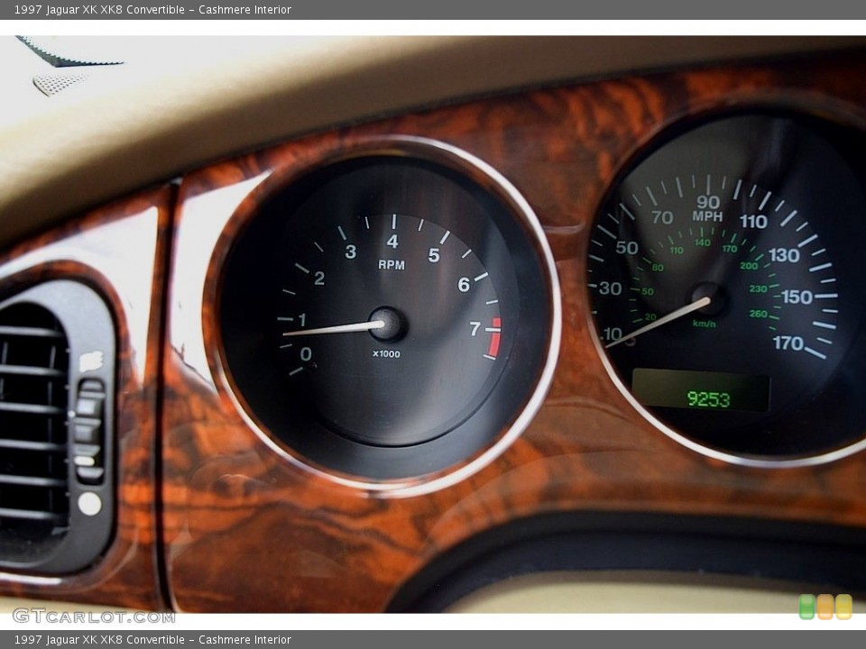 Cashmere Interior Gauges for the 1997 Jaguar XK XK8 Convertible #138728403
