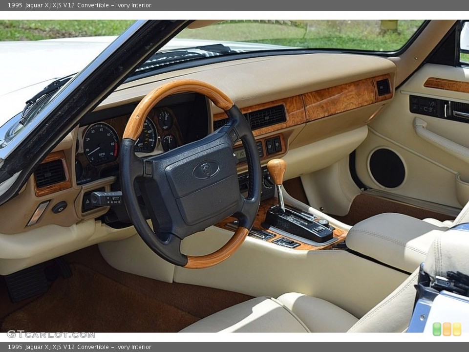 Ivory Interior Dashboard for the 1995 Jaguar XJ XJS V12 Convertible #138729687