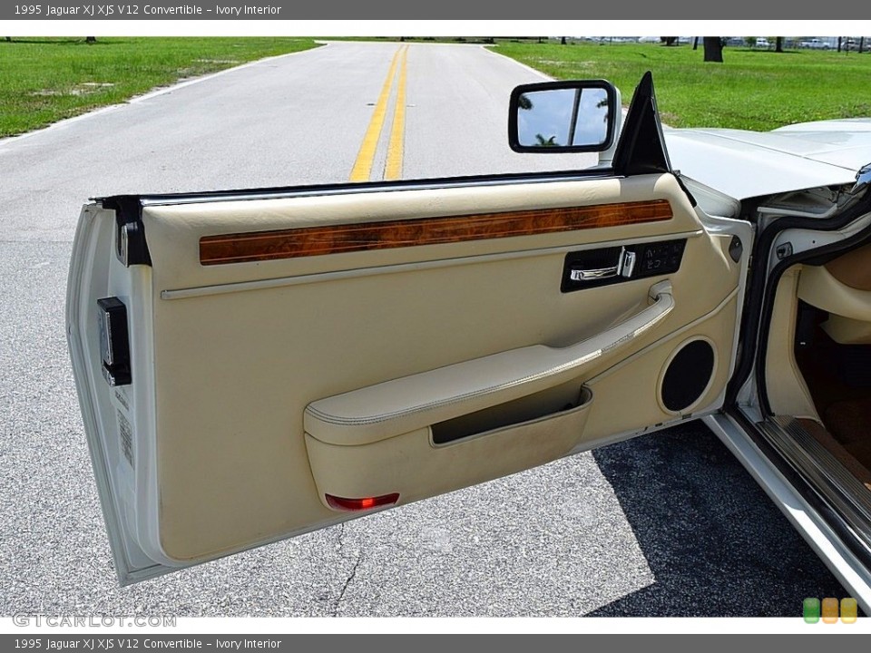 Ivory Interior Door Panel for the 1995 Jaguar XJ XJS V12 Convertible #138729702
