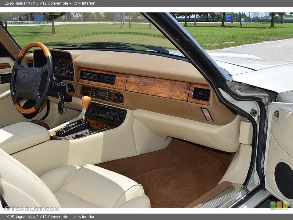 Ivory Interior Dashboard for the 1995 Jaguar XJ XJS V12 Convertible #138729876
