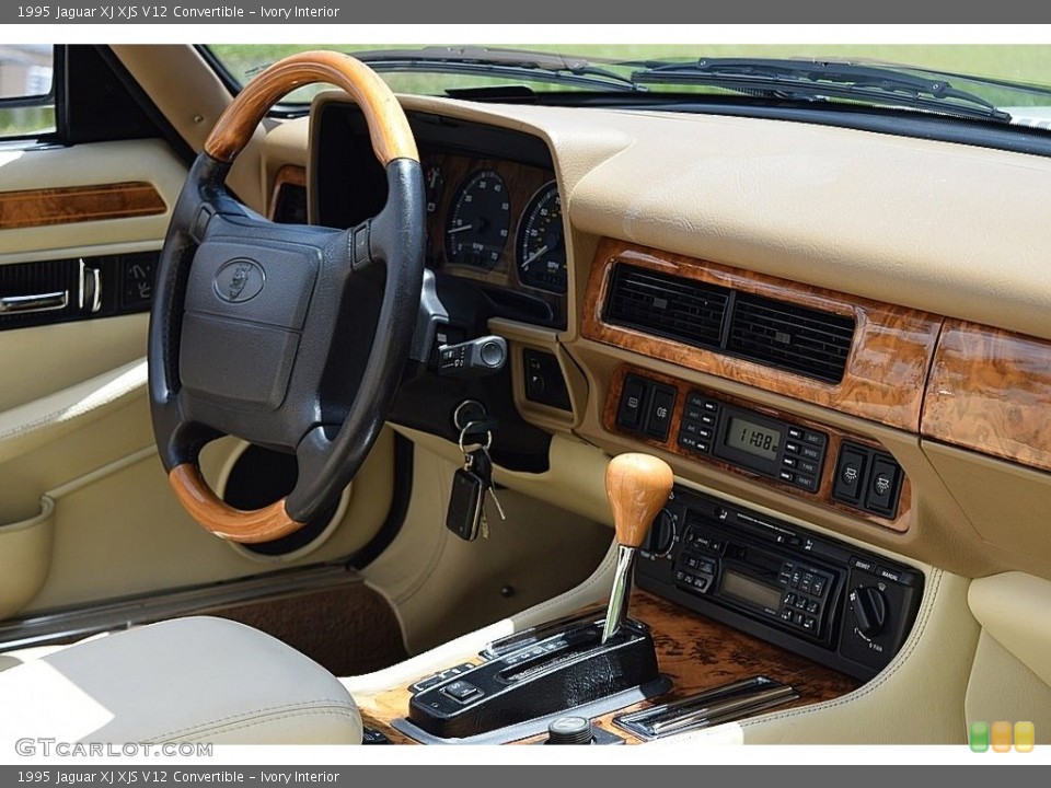 Ivory Interior Controls for the 1995 Jaguar XJ XJS V12 Convertible #138729924