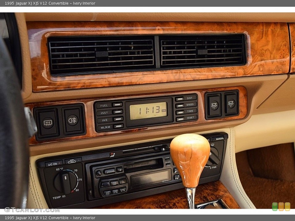 Ivory Interior Dashboard for the 1995 Jaguar XJ XJS V12 Convertible #138730170