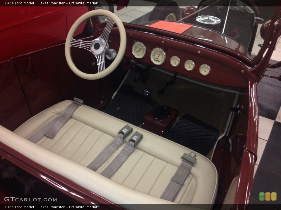 Off White 1924 Ford Model T Interiors