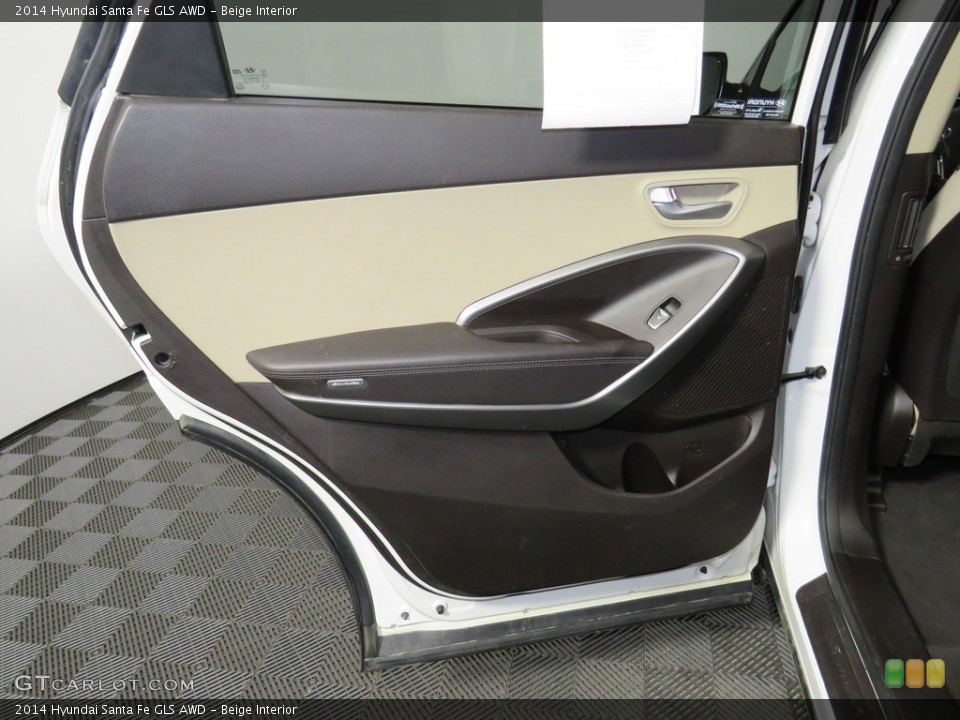 Beige Interior Door Panel for the 2014 Hyundai Santa Fe GLS AWD #138735231