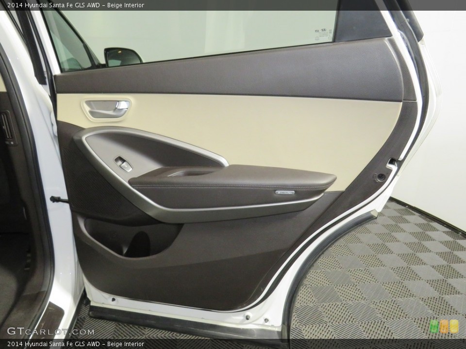 Beige Interior Door Panel for the 2014 Hyundai Santa Fe GLS AWD #138735276