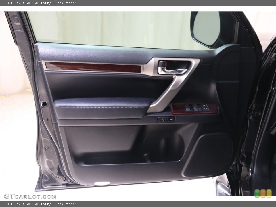 Black Interior Door Panel for the 2018 Lexus GX 460 Luxury #138736599