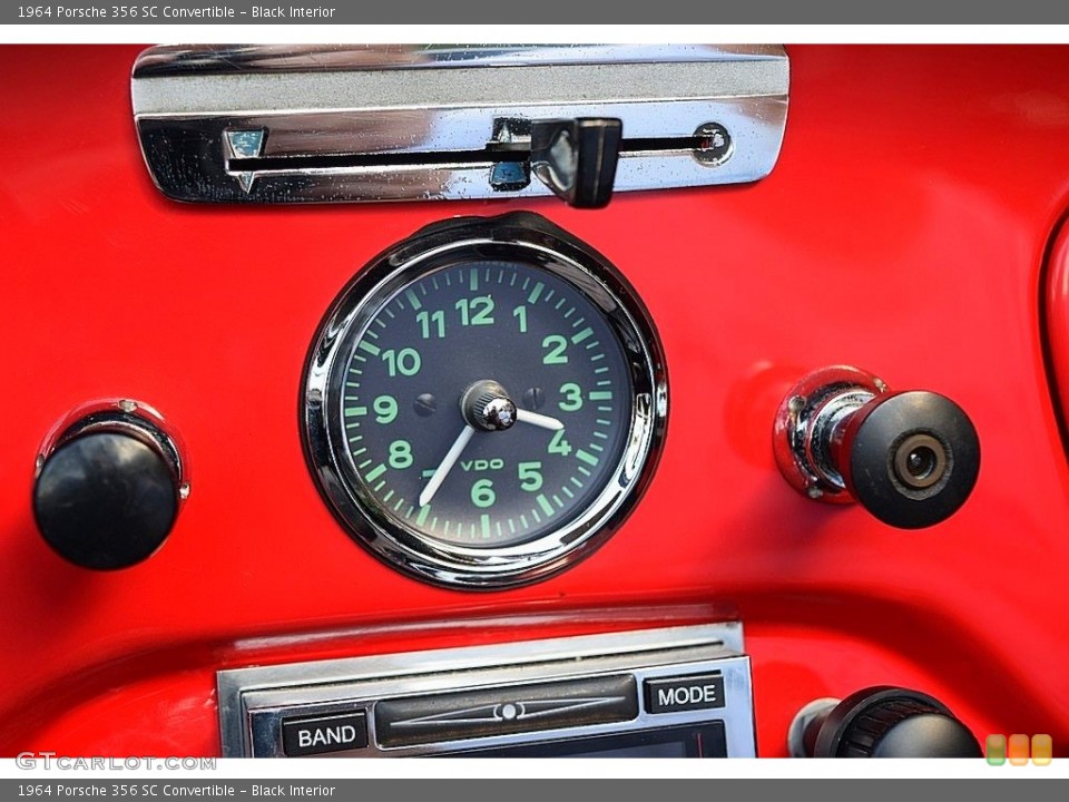 Black Interior Gauges for the 1964 Porsche 356 SC Convertible #138738132