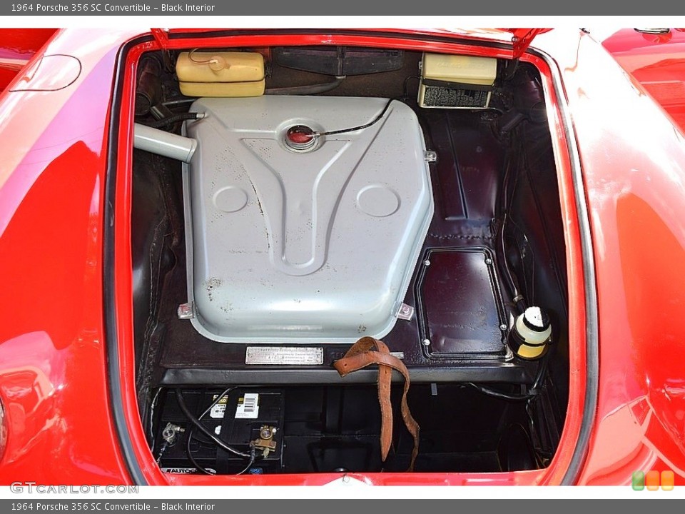 Black Interior Trunk for the 1964 Porsche 356 SC Convertible #138738291