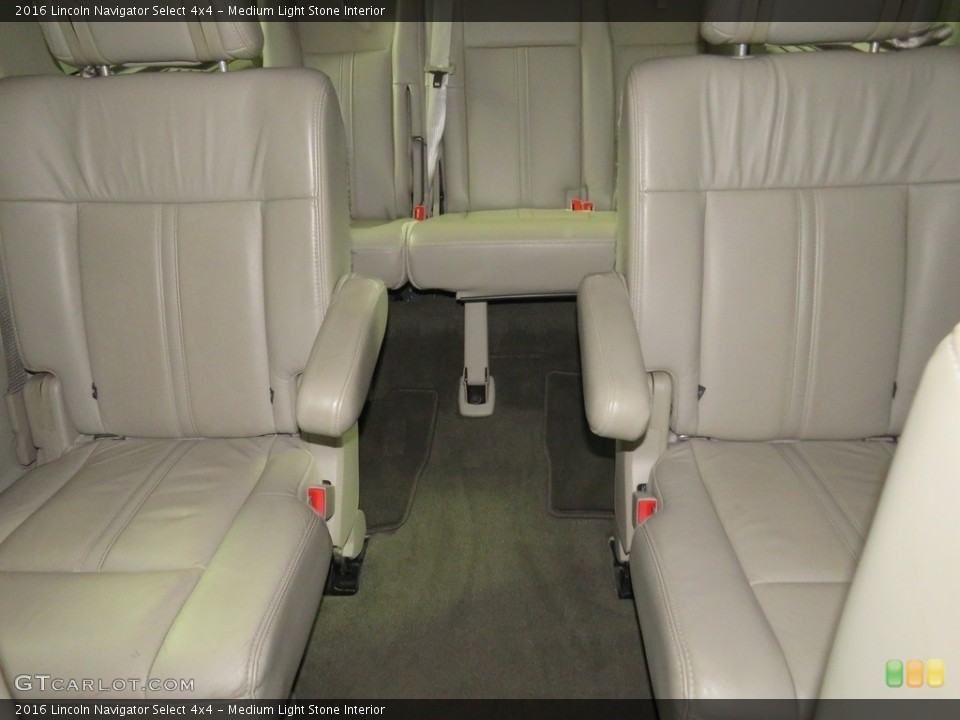 Medium Light Stone Interior Rear Seat for the 2016 Lincoln Navigator Select 4x4 #138739203
