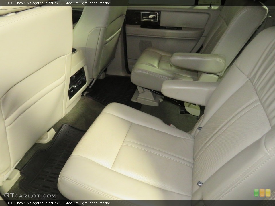 Medium Light Stone Interior Rear Seat for the 2016 Lincoln Navigator Select 4x4 #138739239