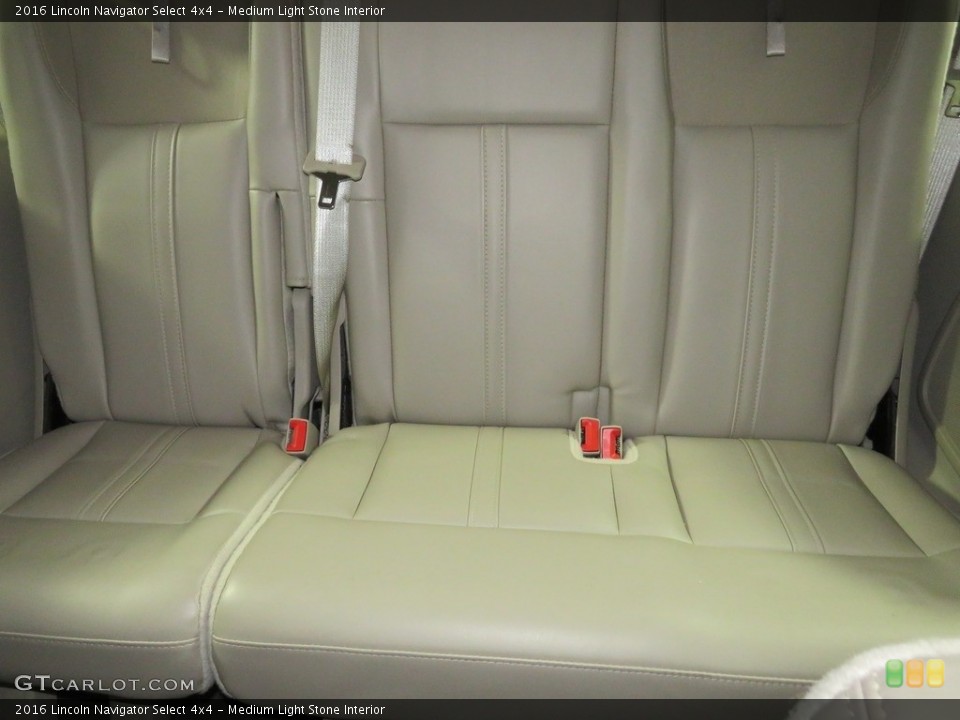 Medium Light Stone Interior Rear Seat for the 2016 Lincoln Navigator Select 4x4 #138739281