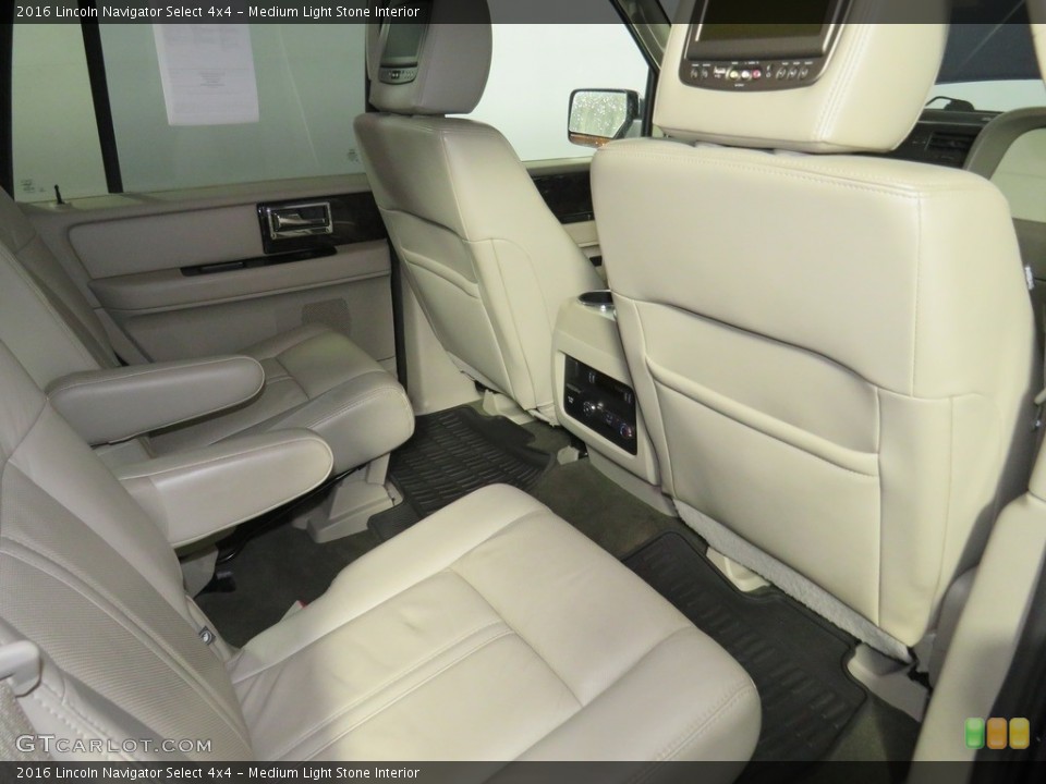 Medium Light Stone Interior Rear Seat for the 2016 Lincoln Navigator Select 4x4 #138739308