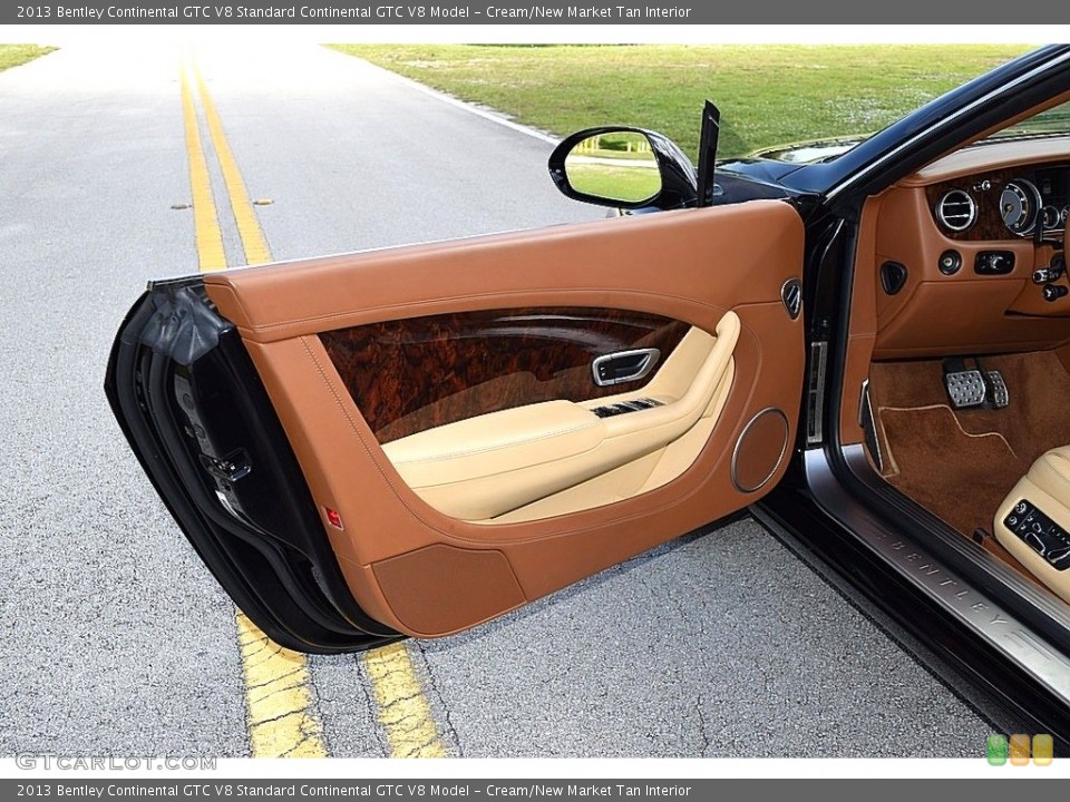 Cream/New Market Tan Interior Door Panel for the 2013 Bentley Continental GTC V8  #138739386