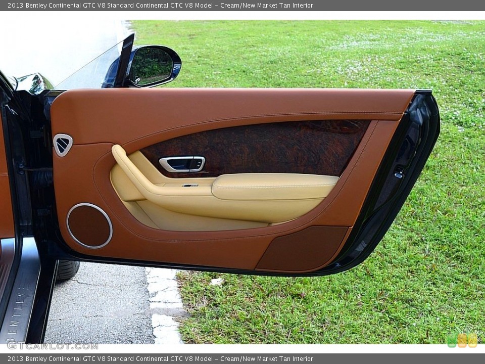 Cream/New Market Tan Interior Door Panel for the 2013 Bentley Continental GTC V8  #138739554