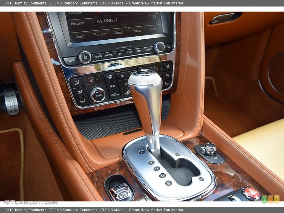 Cream/New Market Tan Interior Transmission for the 2013 Bentley Continental GTC V8  #138739923