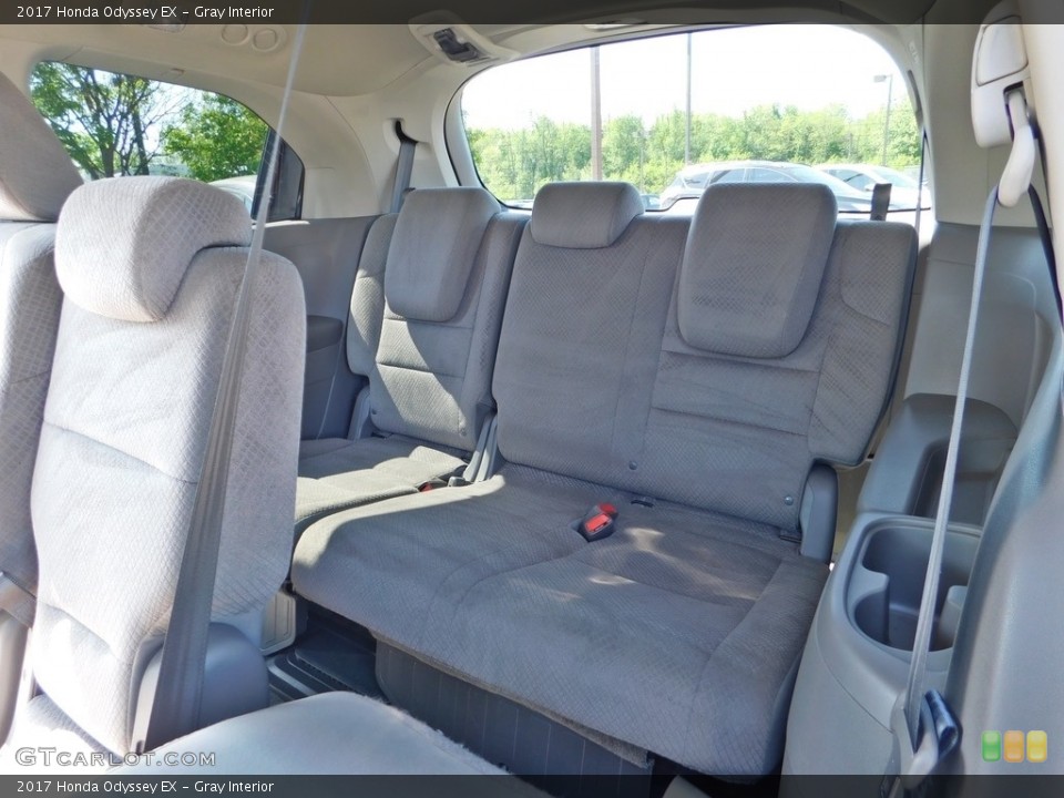 Gray Interior Rear Seat for the 2017 Honda Odyssey EX #138740289
