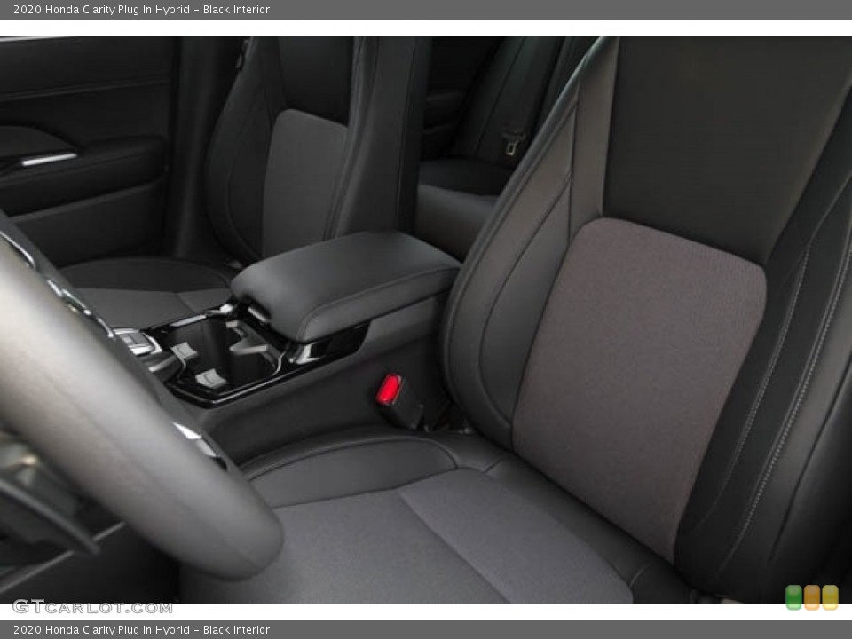 Black 2020 Honda Clarity Interiors