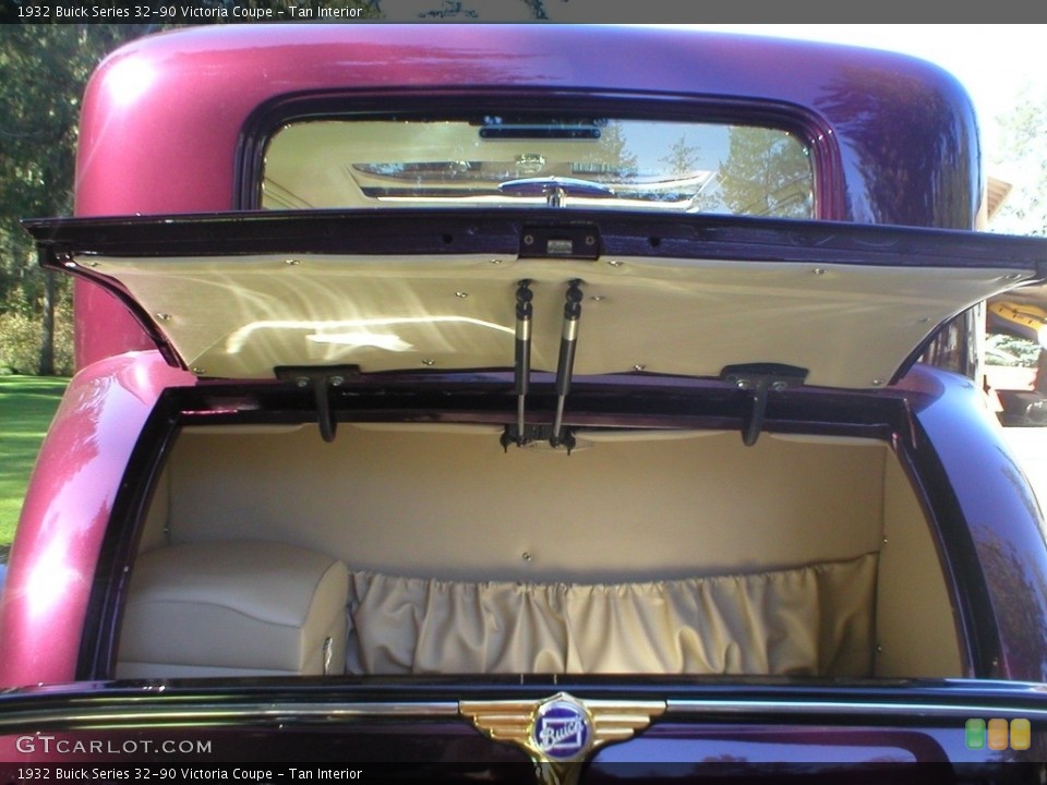 Tan Interior Trunk for the 1932 Buick Series 32-90 Victoria Coupe #138744393