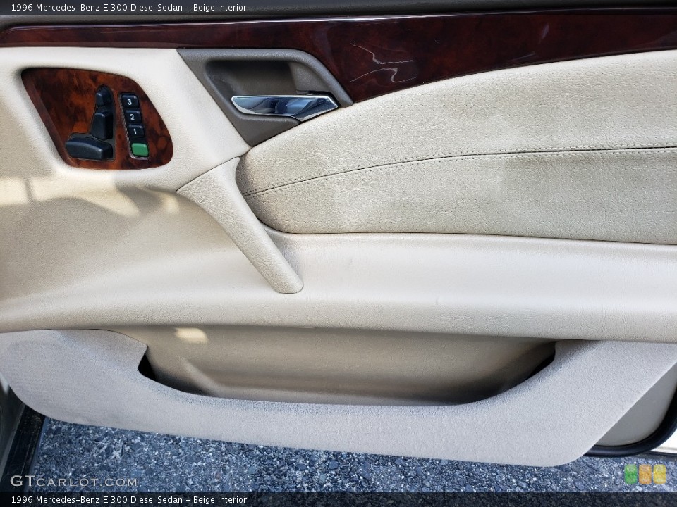Beige Interior Door Panel for the 1996 Mercedes-Benz E 300 Diesel Sedan #138749712