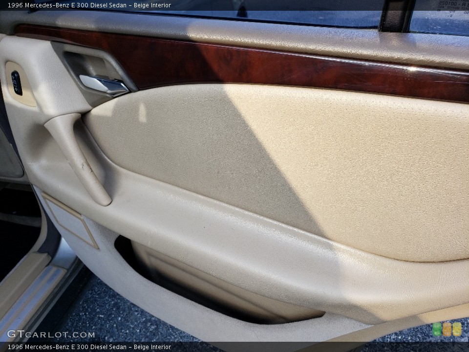 Beige Interior Door Panel for the 1996 Mercedes-Benz E 300 Diesel Sedan #138749751
