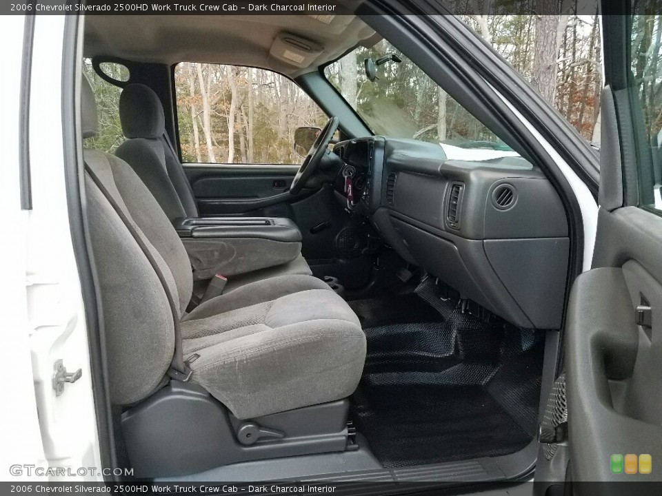 Dark Charcoal Interior Front Seat for the 2006 Chevrolet Silverado 2500HD Work Truck Crew Cab #138750765