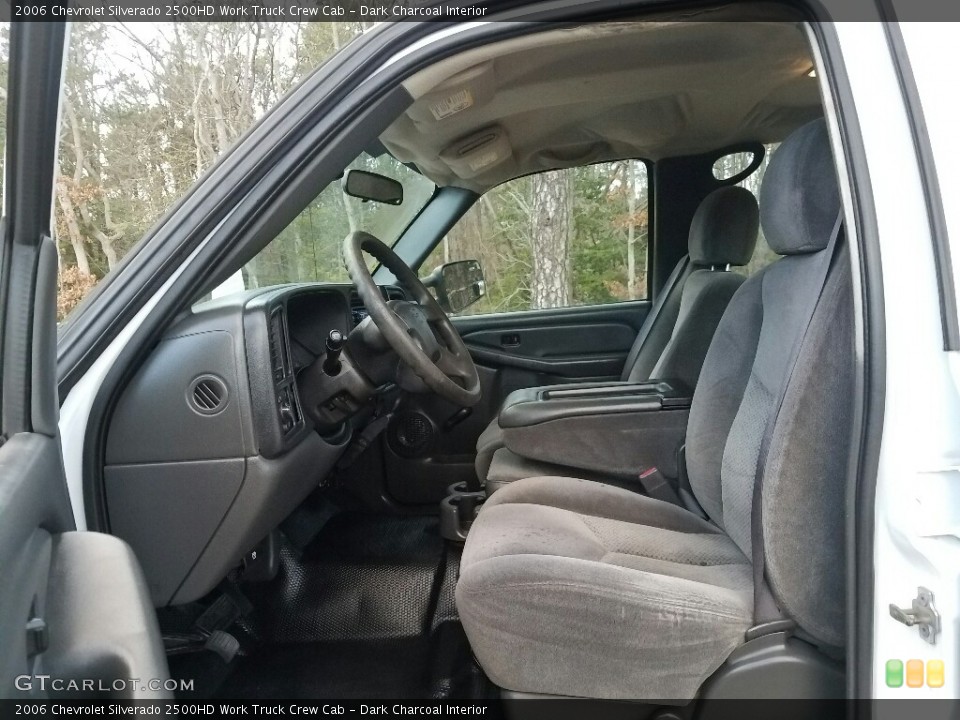 Dark Charcoal Interior Front Seat for the 2006 Chevrolet Silverado 2500HD Work Truck Crew Cab #138750927