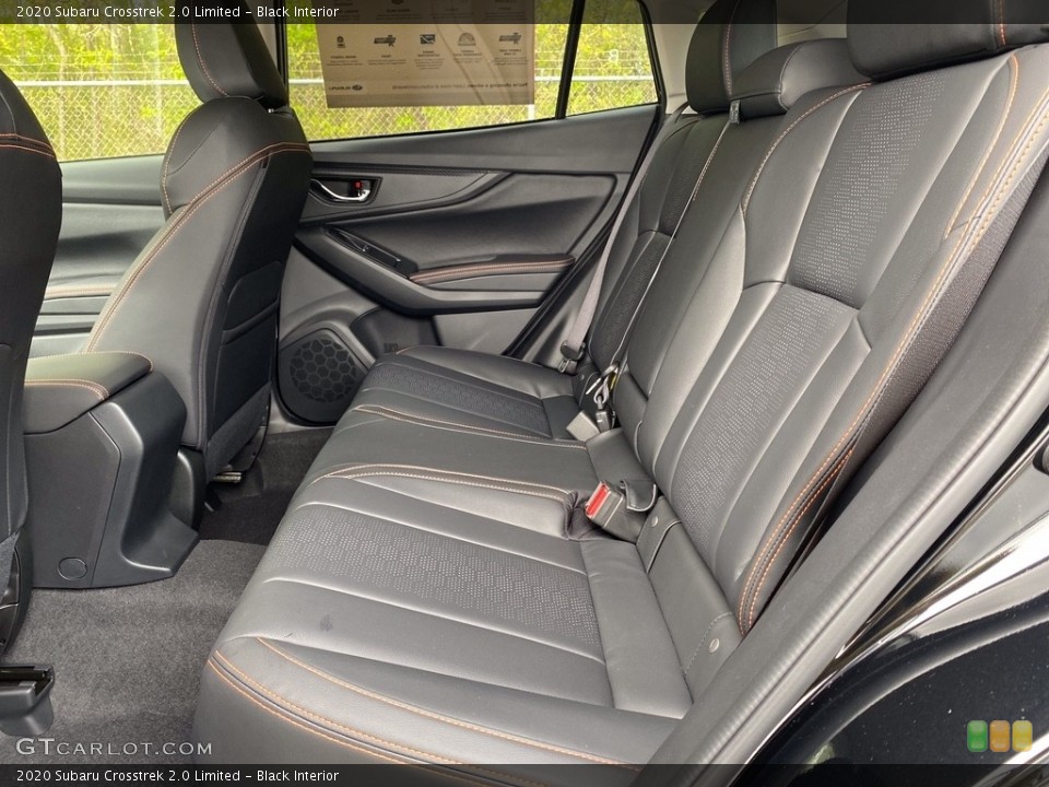 Black Interior Rear Seat for the 2020 Subaru Crosstrek 2.0 Limited #138751167