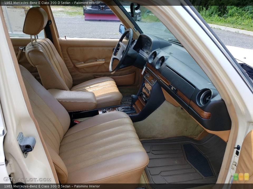 Palomino Interior Front Seat for the 1983 Mercedes-Benz E Class 300 D Sedan #138752574