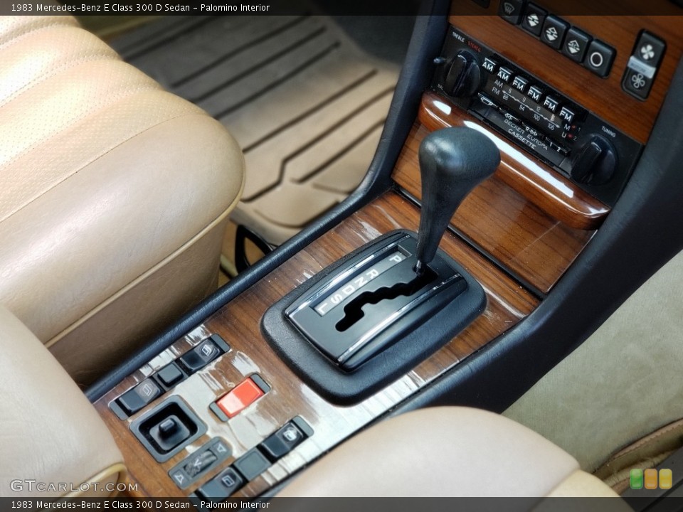 Palomino Interior Transmission for the 1983 Mercedes-Benz E Class 300 D Sedan #138752592