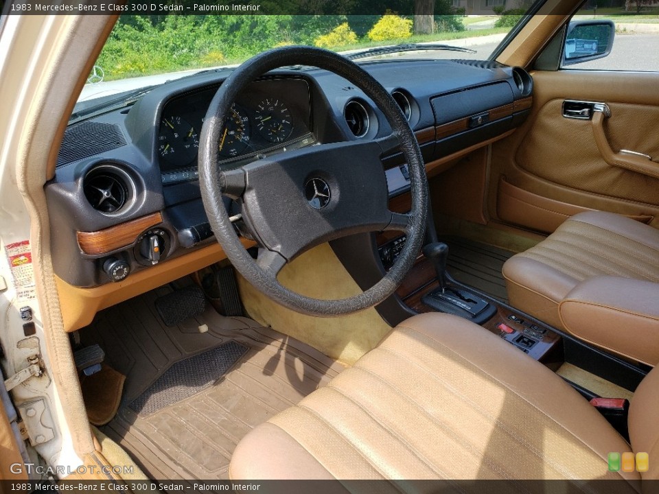 Palomino Interior Front Seat for the 1983 Mercedes-Benz E Class 300 D Sedan #138752805
