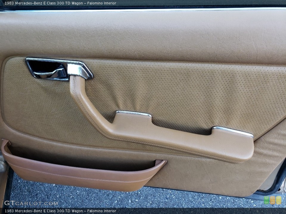 Palomino Interior Door Panel for the 1983 Mercedes-Benz E Class 300 TD Wagon #138753621