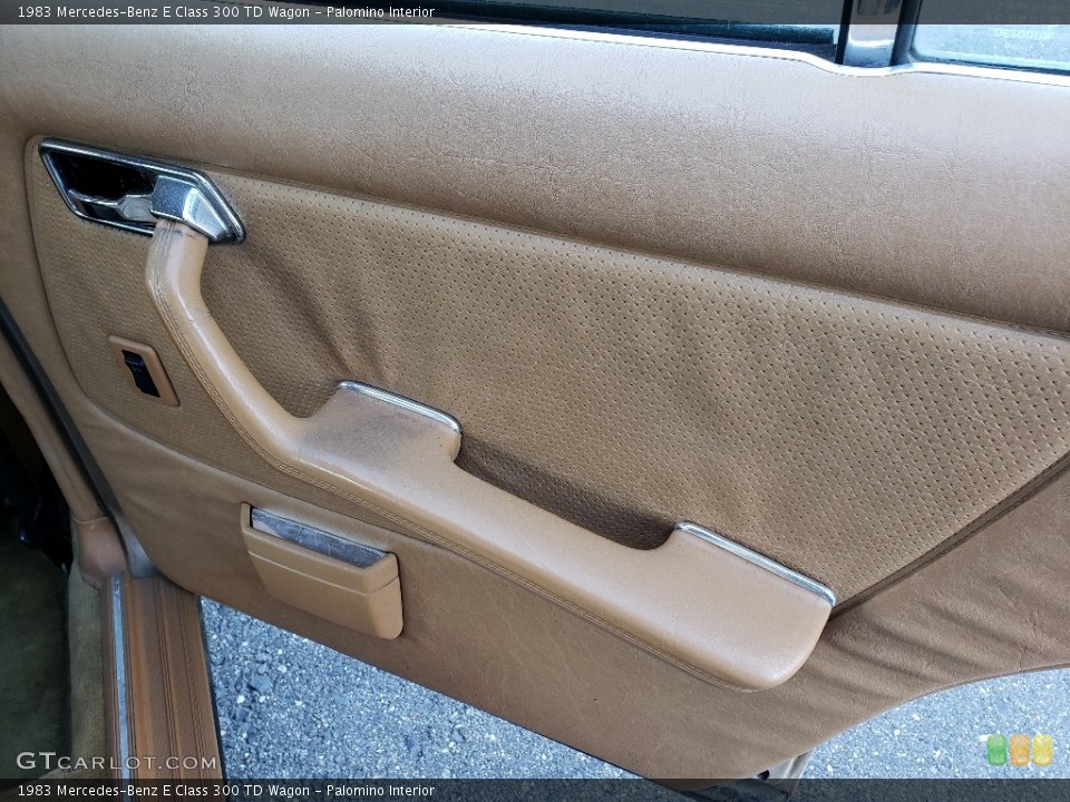 Palomino Interior Door Panel for the 1983 Mercedes-Benz E Class 300 TD Wagon #138753669