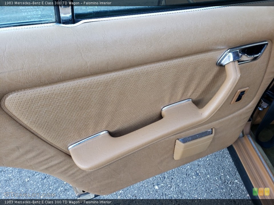 Palomino Interior Door Panel for the 1983 Mercedes-Benz E Class 300 TD Wagon #138753732