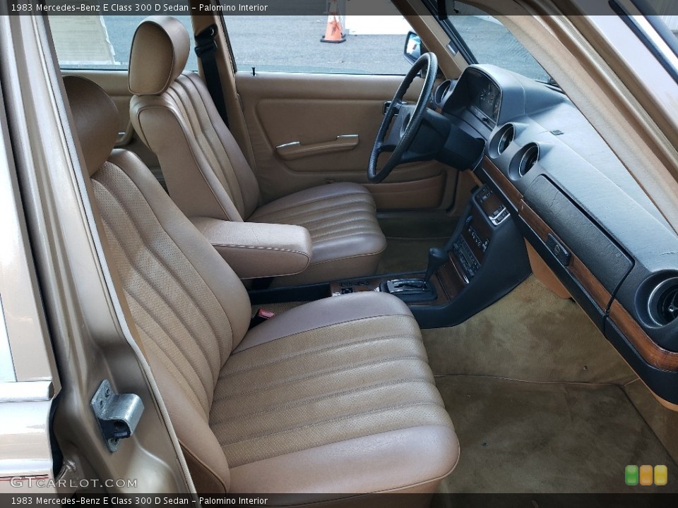Palomino Interior Front Seat for the 1983 Mercedes-Benz E Class 300 D Sedan #138756111