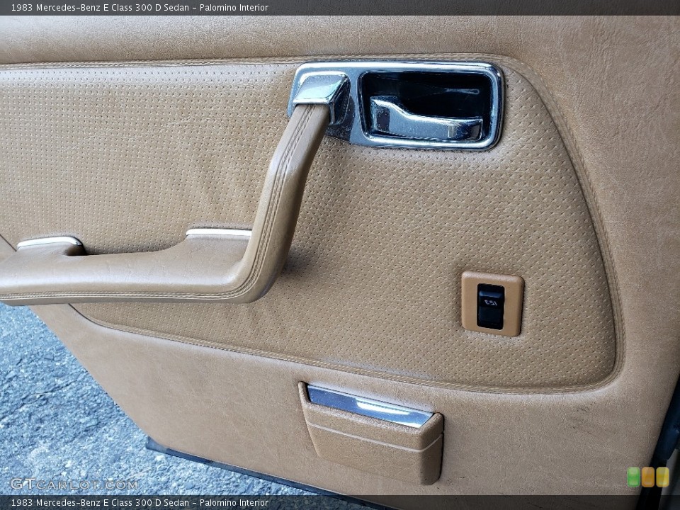 Palomino Interior Door Panel for the 1983 Mercedes-Benz E Class 300 D Sedan #138756204