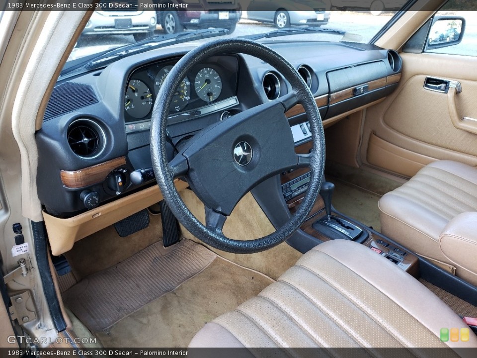 Palomino Interior Photo for the 1983 Mercedes-Benz E Class 300 D Sedan #138756220