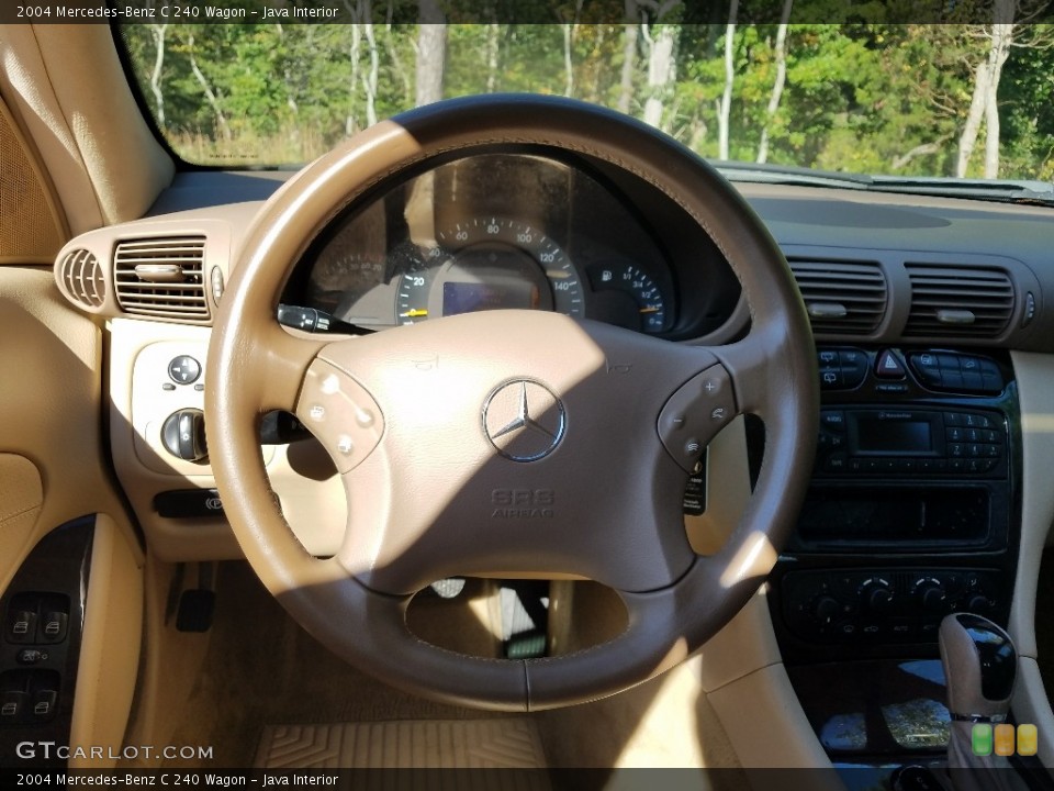 Java Interior Steering Wheel for the 2004 Mercedes-Benz C 240 Wagon #138756645