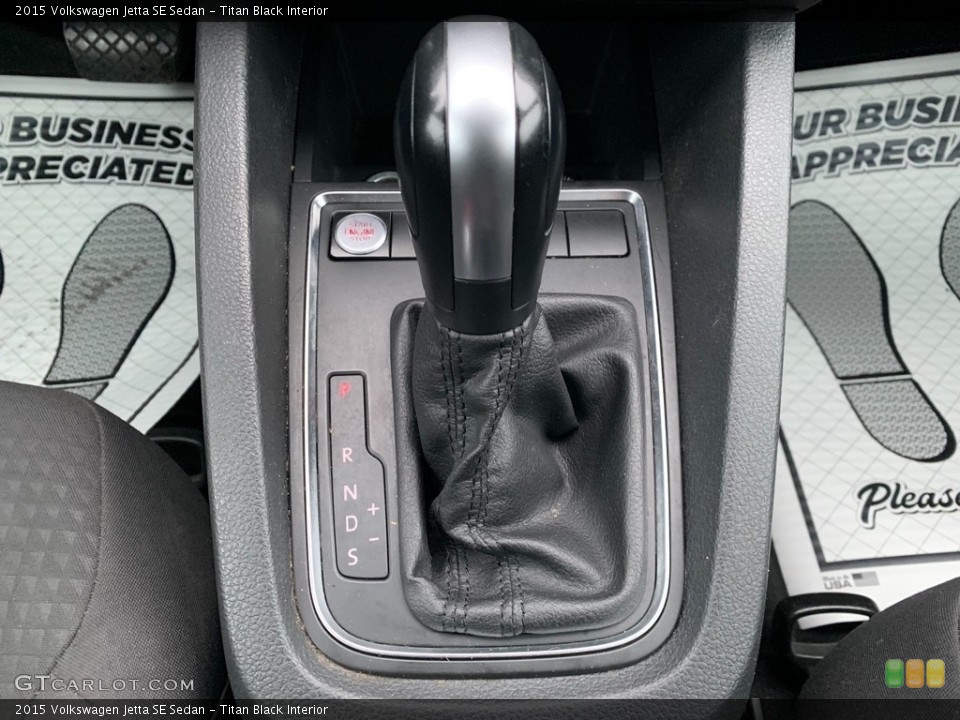 Titan Black Interior Transmission for the 2015 Volkswagen Jetta SE Sedan #138759819